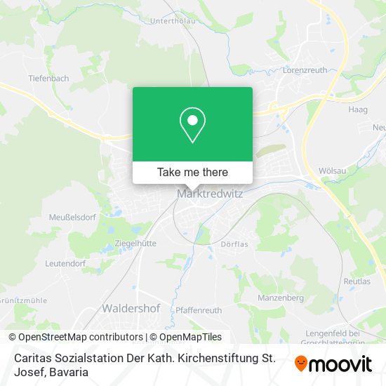 Caritas Sozialstation Der Kath. Kirchenstiftung St. Josef map