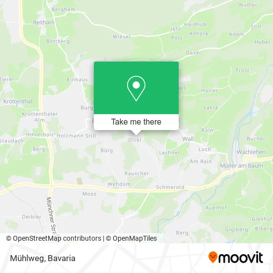 Карта Mühlweg