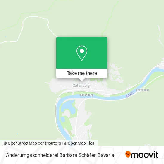 Карта Änderumgsschneiderei Barbara Schäfer