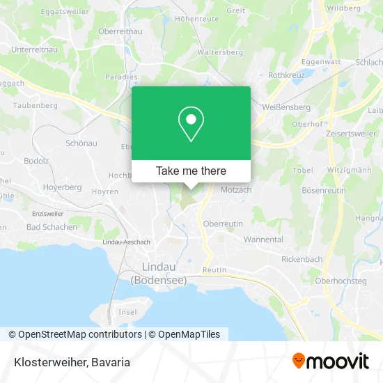 Карта Klosterweiher