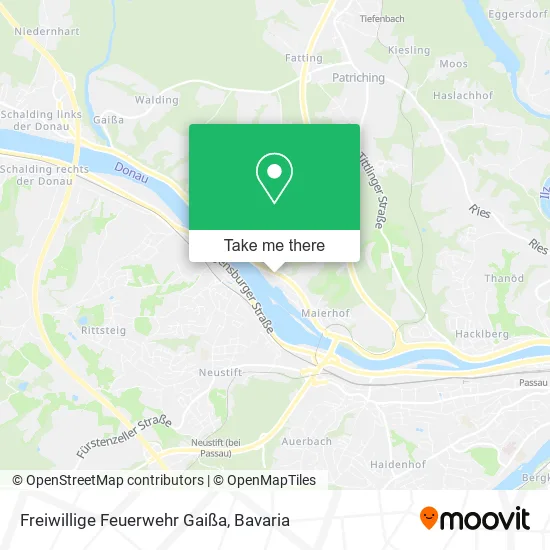 Карта Freiwillige Feuerwehr Gaißa