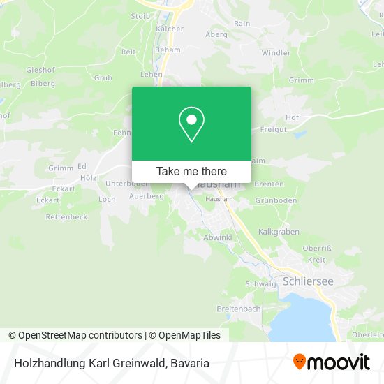 Holzhandlung Karl Greinwald map