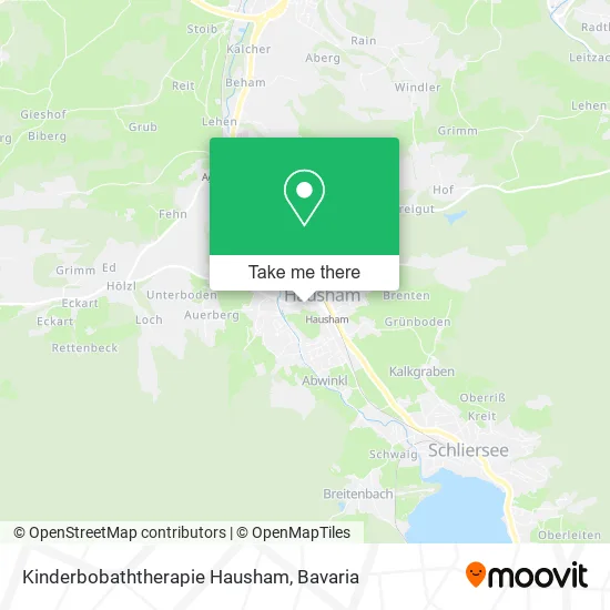 Карта Kinderbobaththerapie Hausham