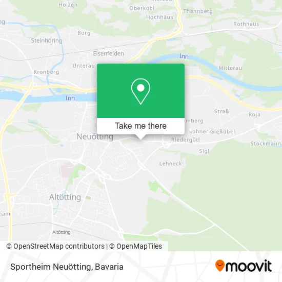 Карта Sportheim Neuötting