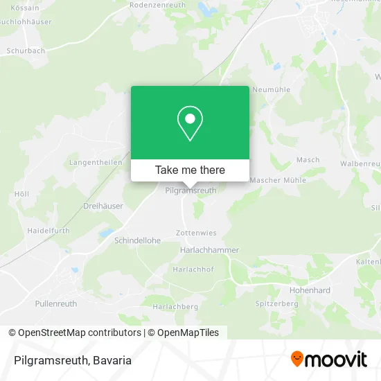 Карта Pilgramsreuth