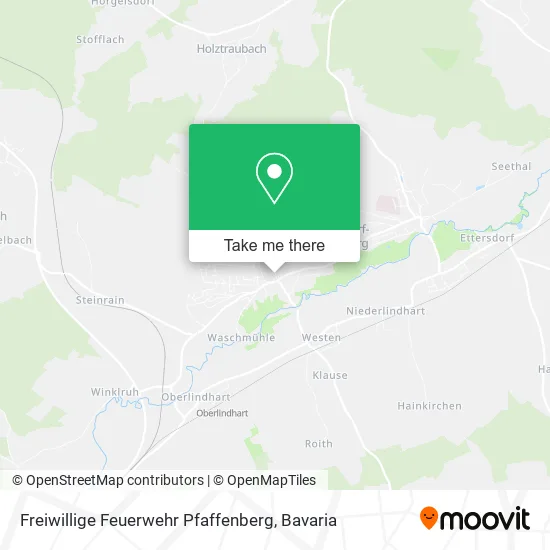Карта Freiwillige Feuerwehr Pfaffenberg