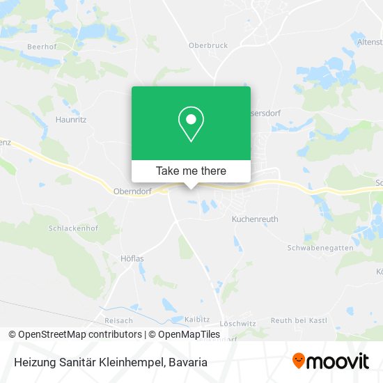 Heizung Sanitär Kleinhempel map