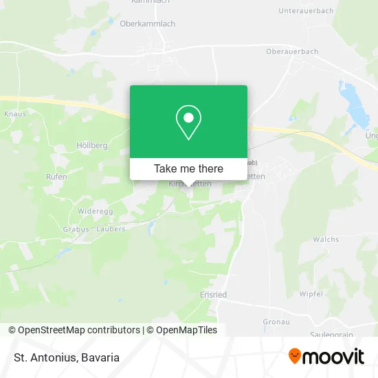 Карта St. Antonius