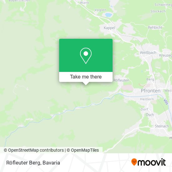 Röfleuter Berg map