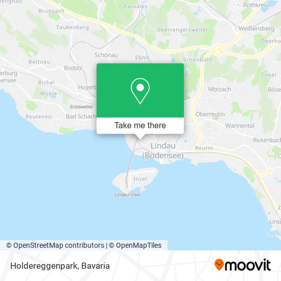 Карта Holdereggenpark