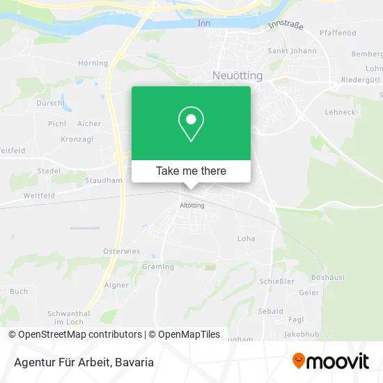 Карта Agentur Für Arbeit