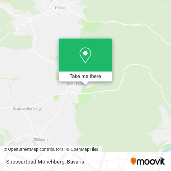 Карта Spessartbad Mönchberg