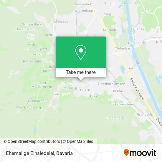 Карта Ehemalige Einsiedelei