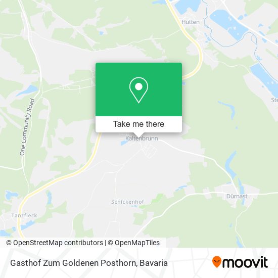 Gasthof Zum Goldenen Posthorn map