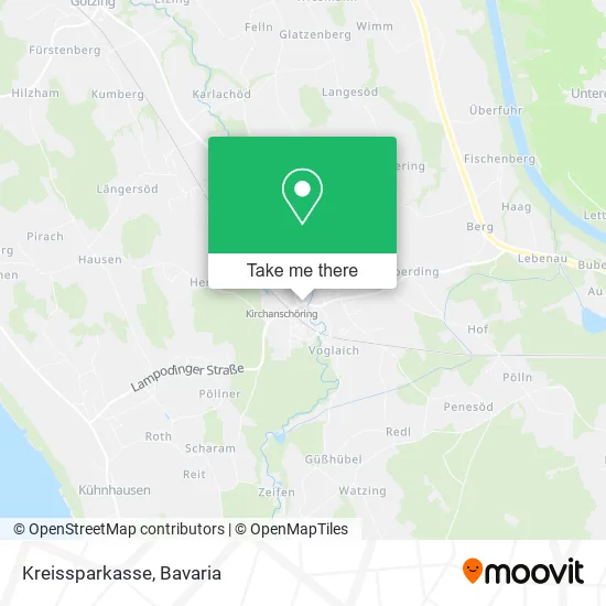 Карта Kreissparkasse