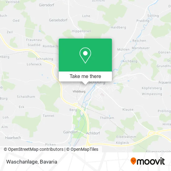 Карта Waschanlage