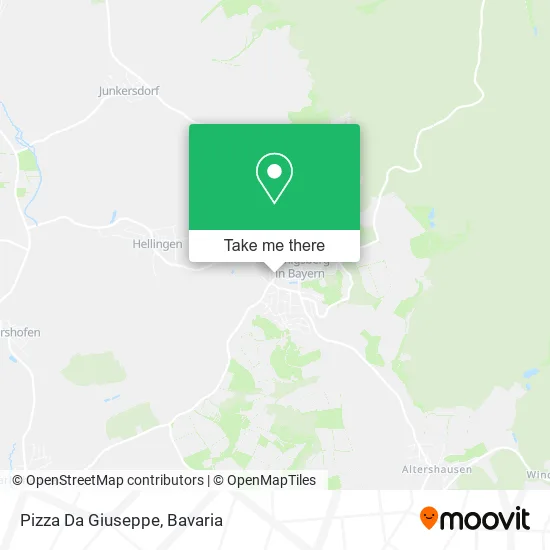 Карта Pizza Da Giuseppe
