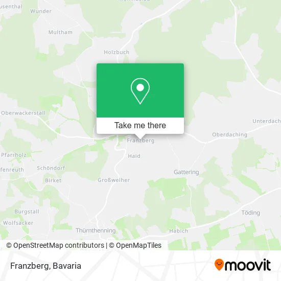 Franzberg map