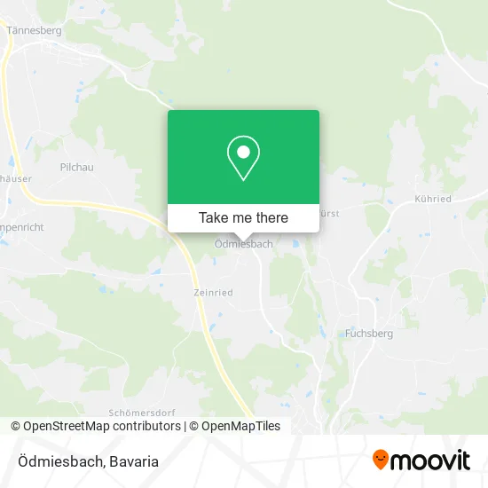 Карта Ödmiesbach