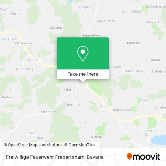 Карта Freiwillige Feuerwehr Frabertsham