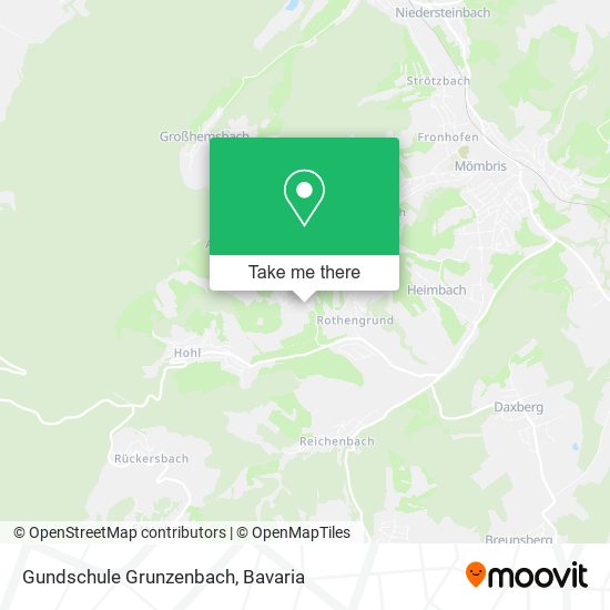 Gundschule Grunzenbach map