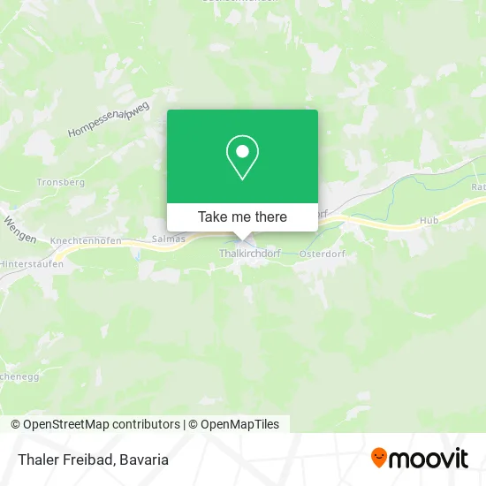 Карта Thaler Freibad