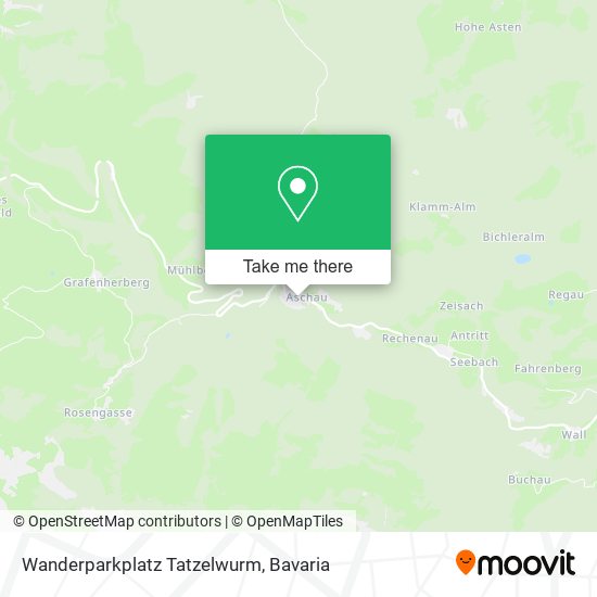 Карта Wanderparkplatz Tatzelwurm
