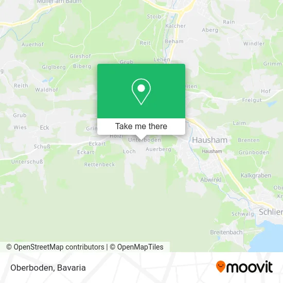 Карта Oberboden