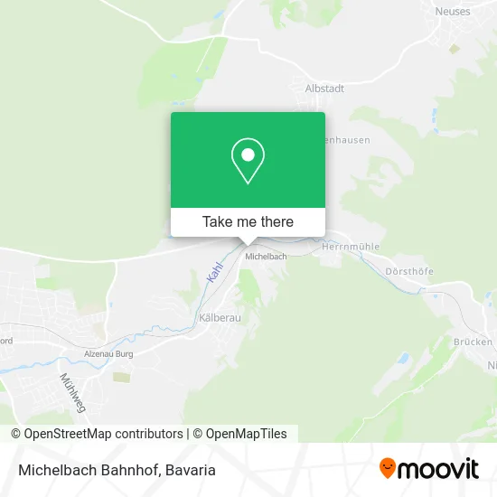 Карта Michelbach Bahnhof
