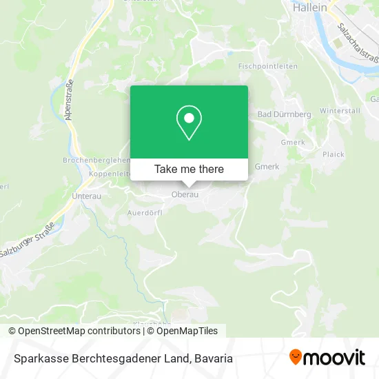 Карта Sparkasse Berchtesgadener Land