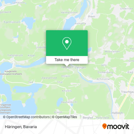 Карта Häringen