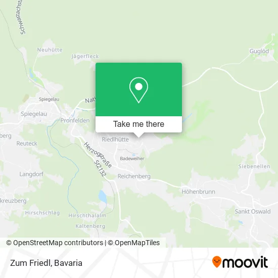 Карта Zum Friedl