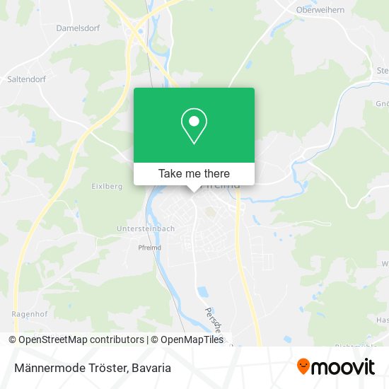 Männermode Tröster map