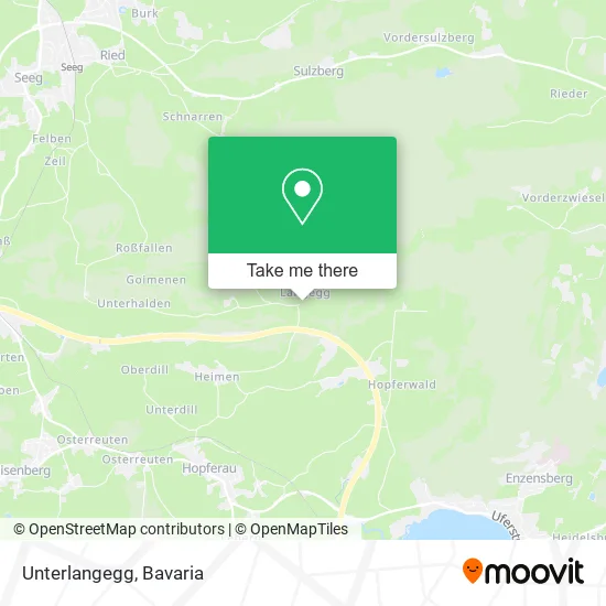 Карта Unterlangegg