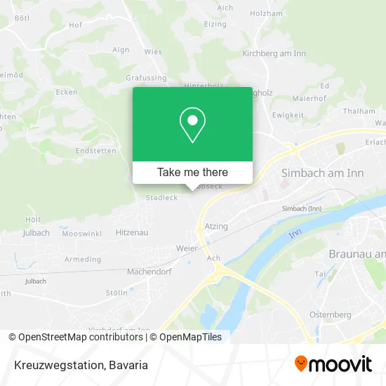 Карта Kreuzwegstation