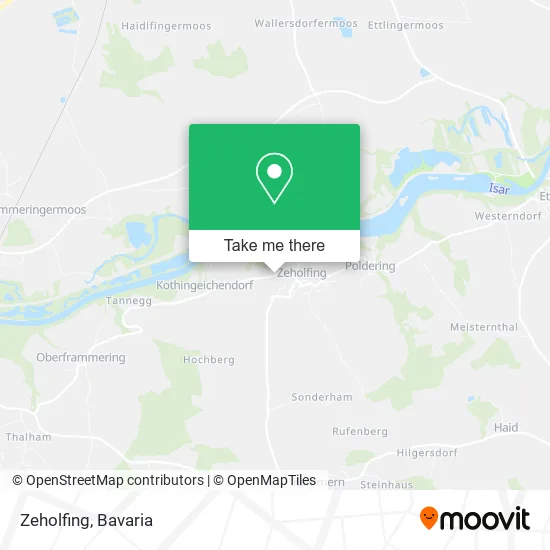 Карта Zeholfing
