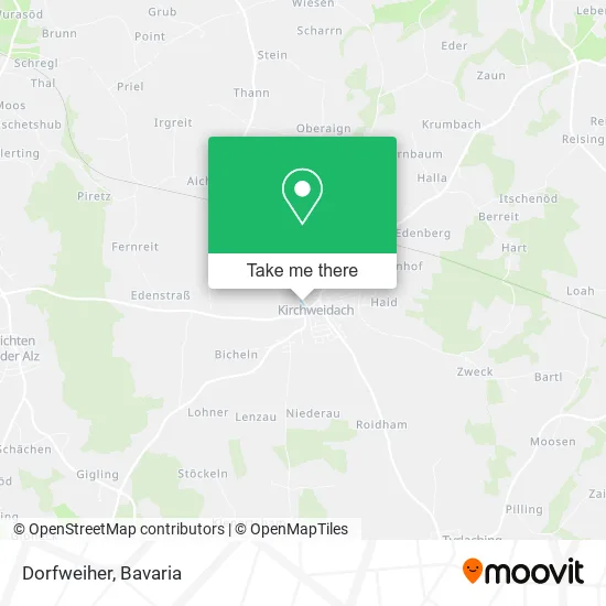 Карта Dorfweiher
