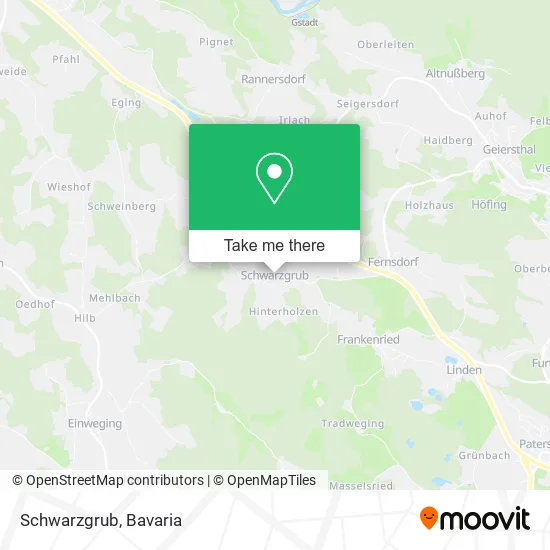Карта Schwarzgrub
