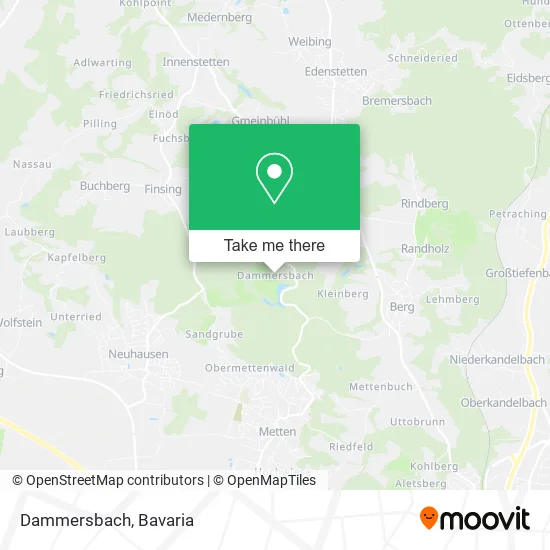 Карта Dammersbach
