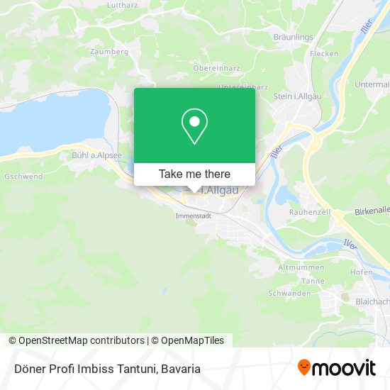 Döner Profi Imbiss Tantuni map
