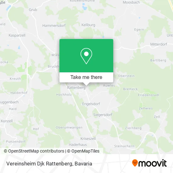 Карта Vereinsheim Djk Rattenberg