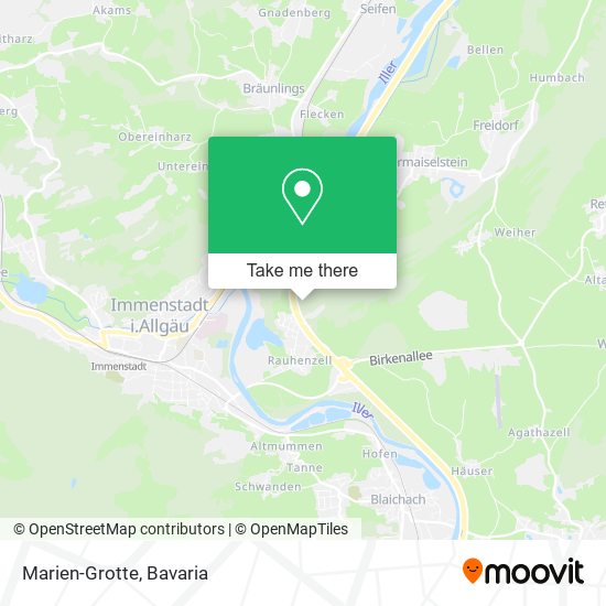 Marien-Grotte map