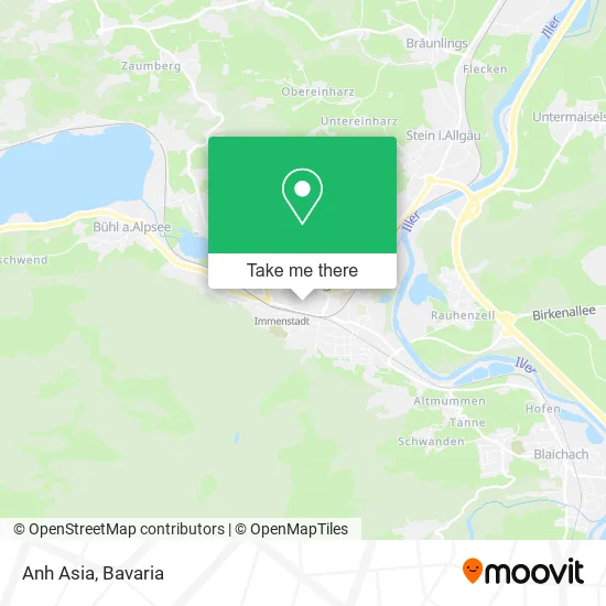 Карта Anh Asia