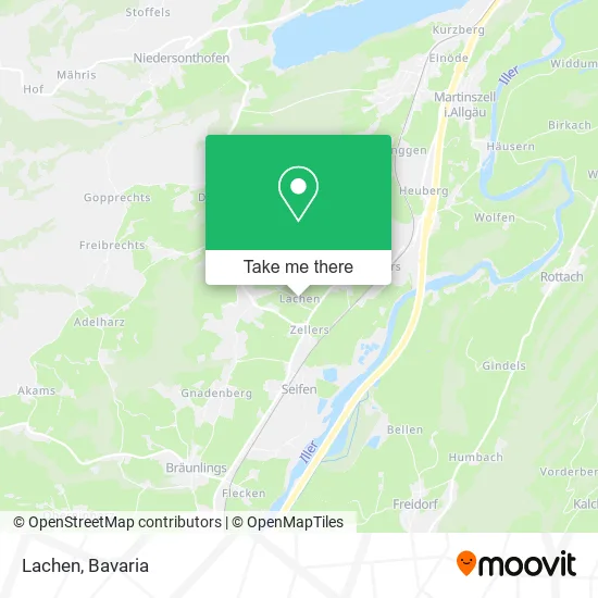 Карта Lachen