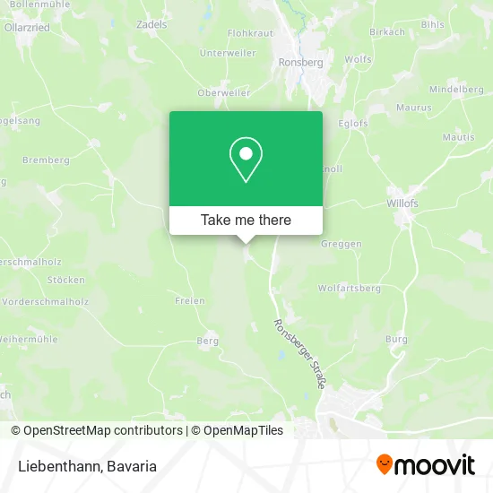 Карта Liebenthann