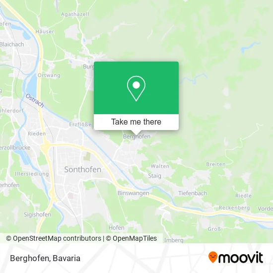 Карта Berghofen