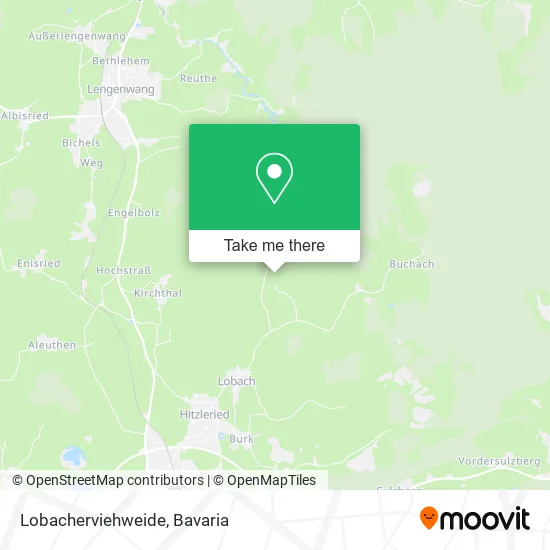 Карта Lobacherviehweide