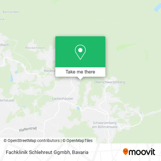 Fachklinik Schlehreut Ggmbh map