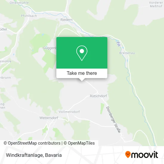 Карта Windkraftanlage