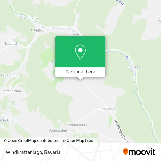 Карта Windkraftanlage